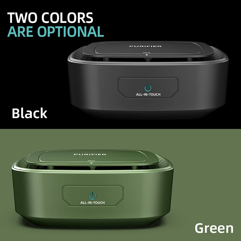 

Car Air Purifier Mini Portable Desktop Office USB Powered Negative Ion Car Purifier Smoke and Dust Removal