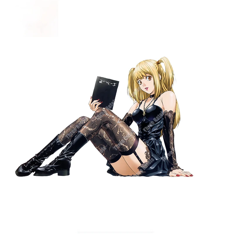 

Фучжэнь бутик наклейки внешние аксессуары Death Note Misa Amane аниме наклейки для водонепроницаемого кузова автомобиля