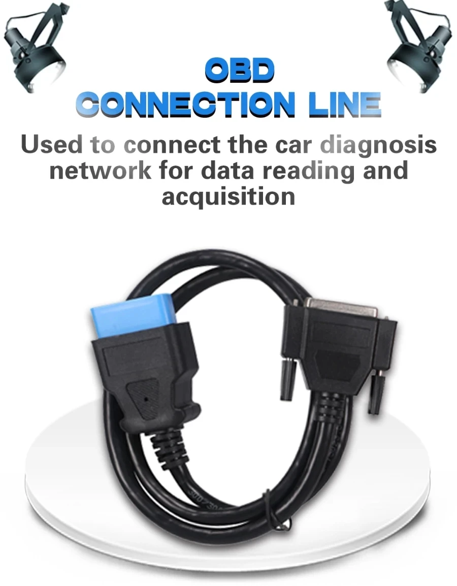 Соединительная линия OBD для CGDI Prog MB программирования ключей Benz | Автомобили и