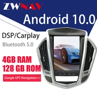 128g tesla screen carplay for 2009 2010 2011 2012 cadillac srx android10 multimedia player gps audio radio head unit auto stereo
