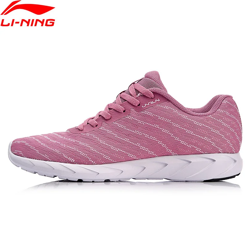 Женские беговые кроссовки Li Ning базовая беговая Обувь с подкладкой из моно пряжи