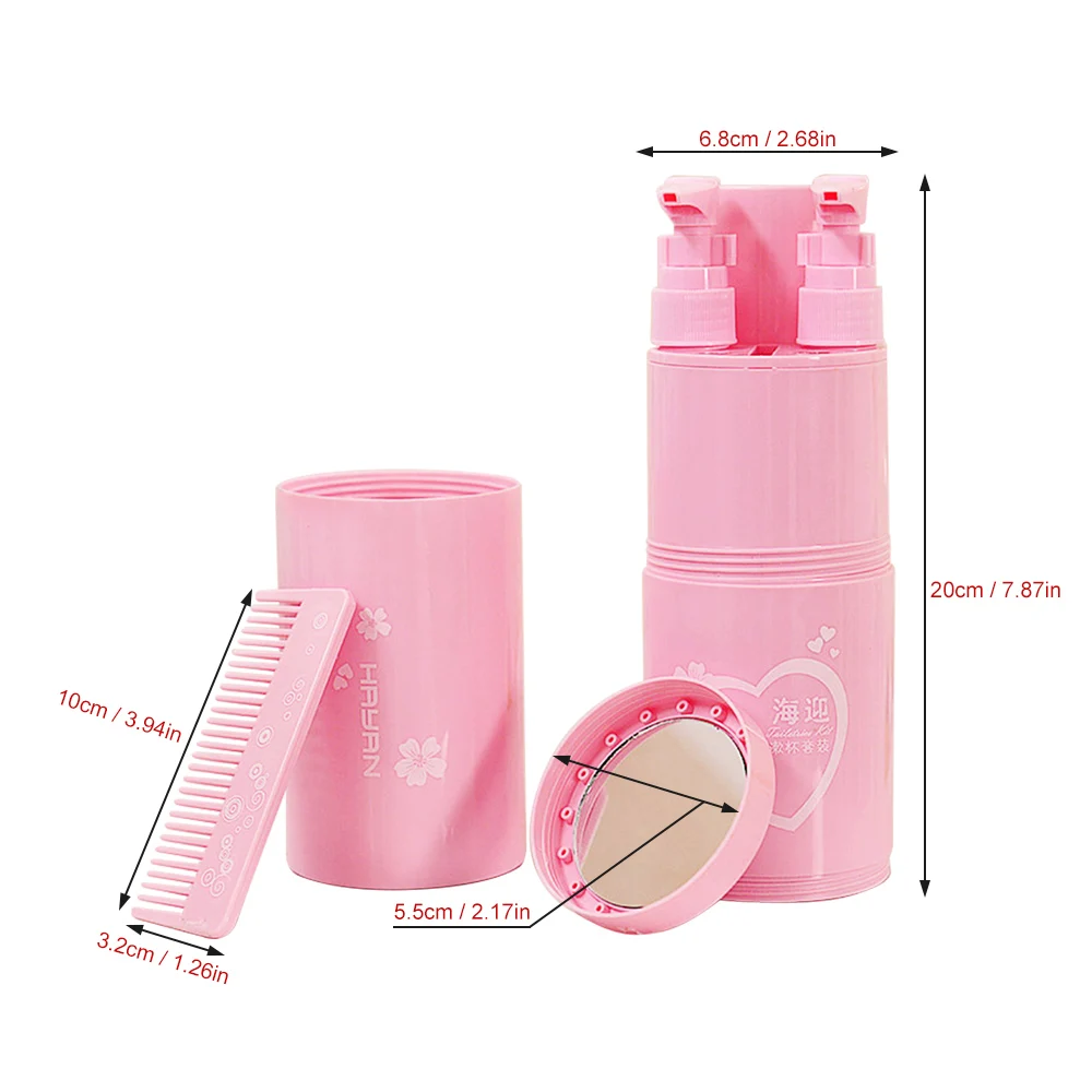 Многофункциональный держатель для зубных щеток портативный дорожный набор