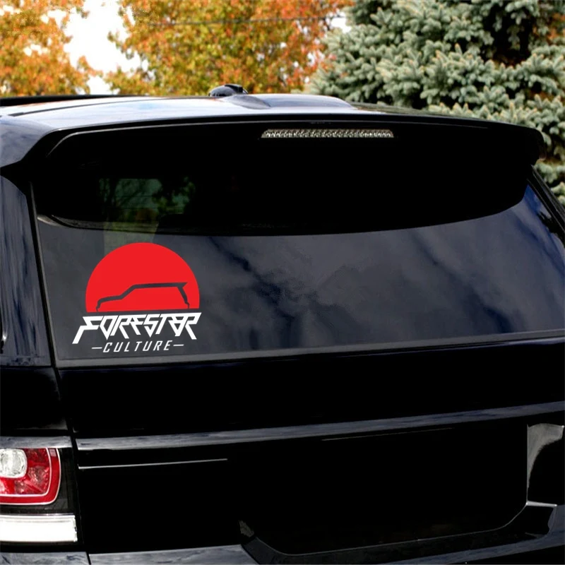 Tri Mishki HZX1063 #15x18 2 см Forester культуры забавная наклейка для автомобилей виниловые