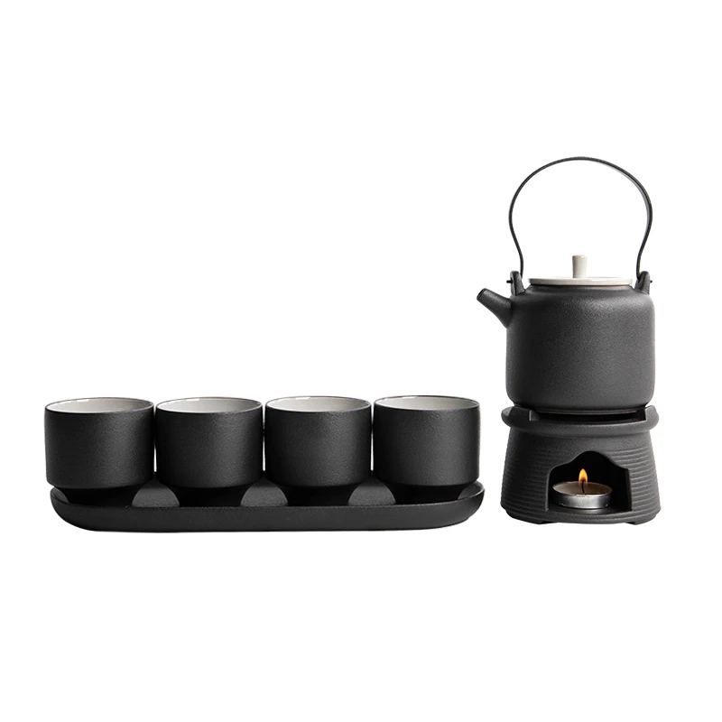 

Travel Tea Set Household Kung Fu Small Set Ceramic Japanese Style Simple Modern Tea Set Afternoon Kitchen Szklanki Home Eg50cj