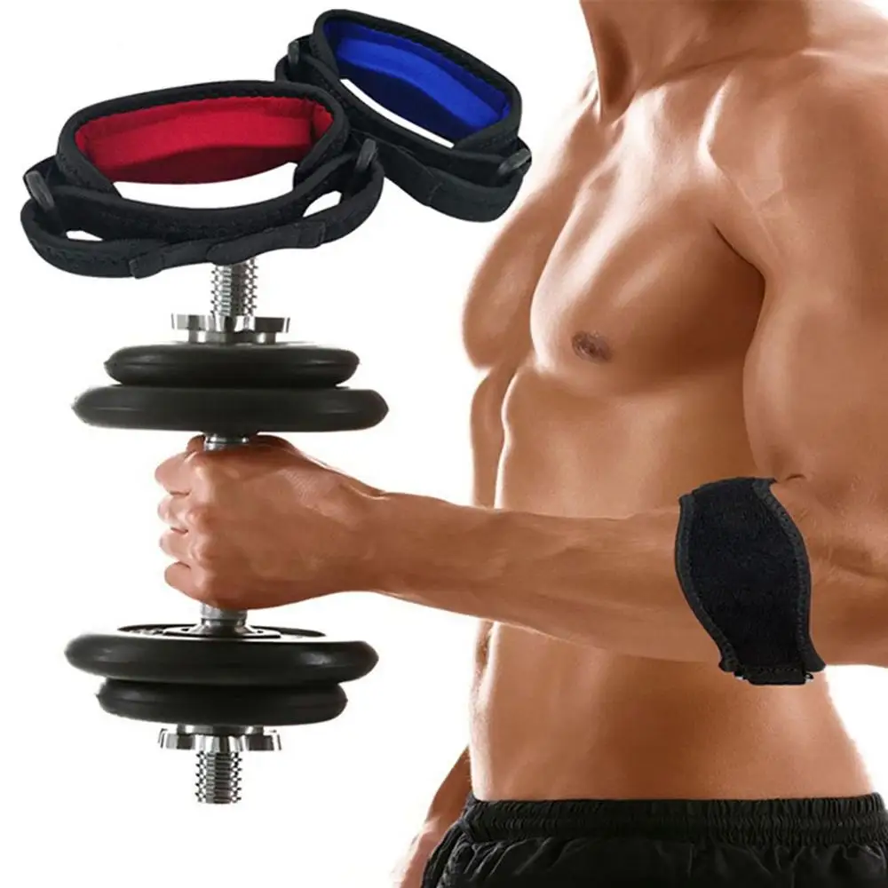 

1Pc Elbow Support Adjustable Compression Pad Outdoor Sports Safety Brace Strap