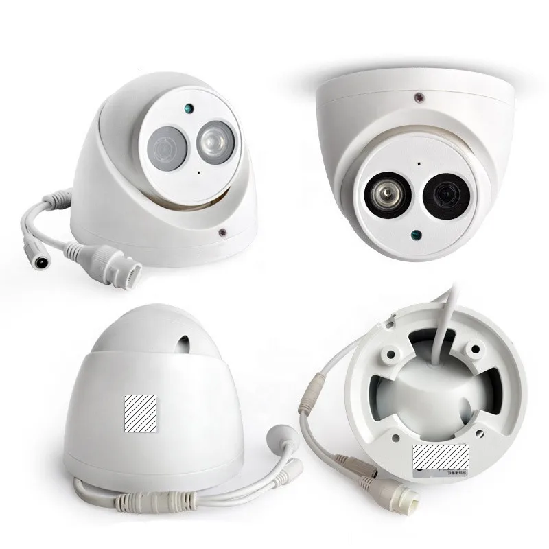 

DH IPC-HDW4631C-A 6MP HD POE Network Mini Dome IP Camera Metal Case Built-in MIC CCTV Camera 30M IR DH IK10 HDW4631C-A