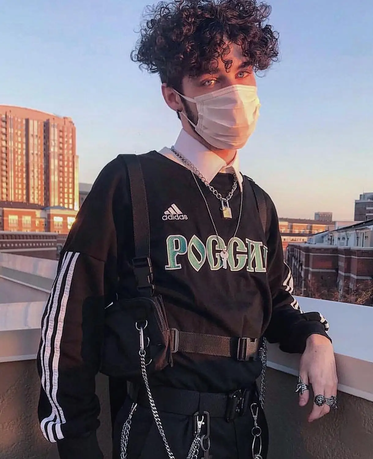 Мужская тактическая нагрудная сумка Kanye West многофункциональная жилет с