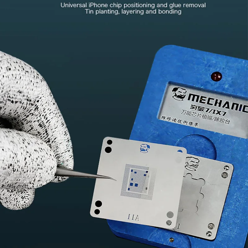 Платформа нагревательная MECHANIC ix7 CPU NAND Chip для посадки телефона A8 A9 A10 A11 A12