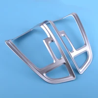 citall abs chrome front side dashboard ac air conditioning outlet vent cover frame trim decorative fit for ford escape kuga 2017