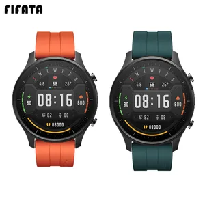 Силиконовый ремешок FIFATA для часов Xiaomi, цветной браслет для часов Mi, цветной спортивный браслет для Samsung Galaxy 4642 мм