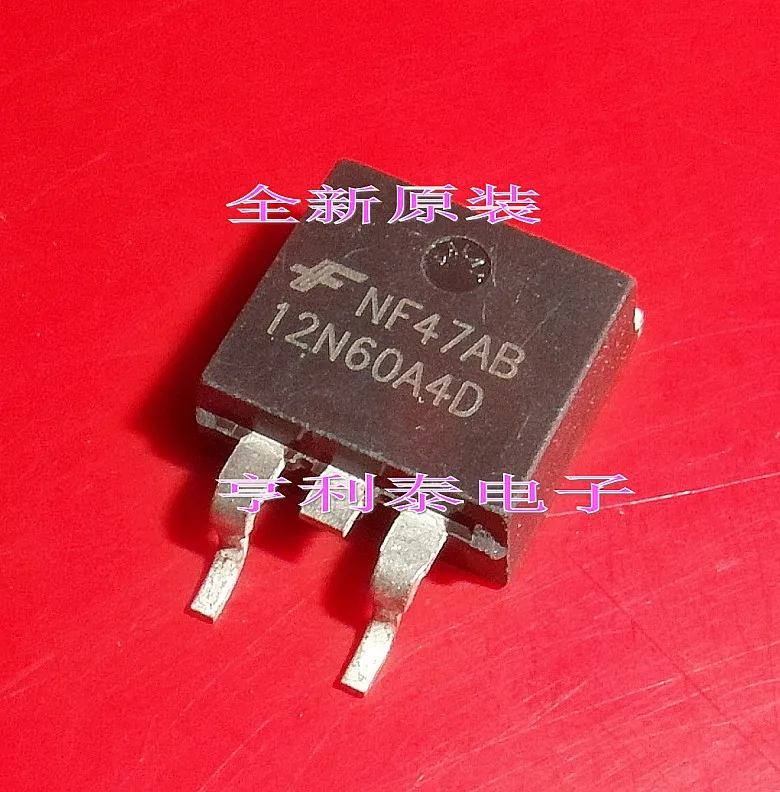 

10PCS/LOT FQB12N60 12N60A4D TO-263