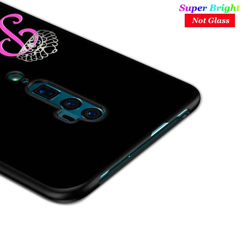 Черный чехол Король Королева пара корона для OPPO Reno Z 10X Zoom F11 F9 F7 F5 A7 R9S R17 Realme 2 C2 K3 Pro