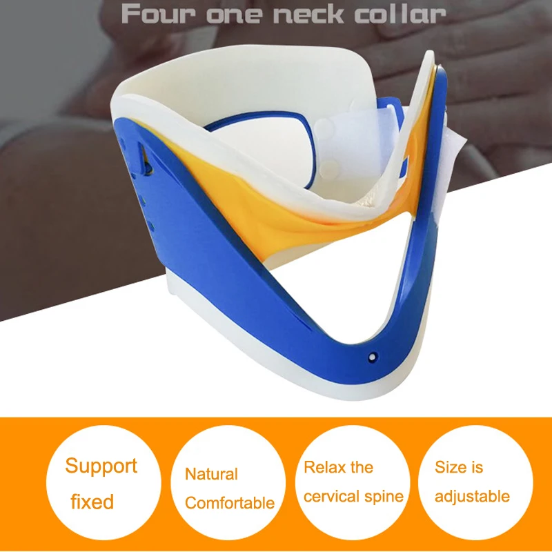 

Posture Corrector Adjustable Neck Brace Support Cervical Traction Fixation Spine Care Correction Protection Pain Relief