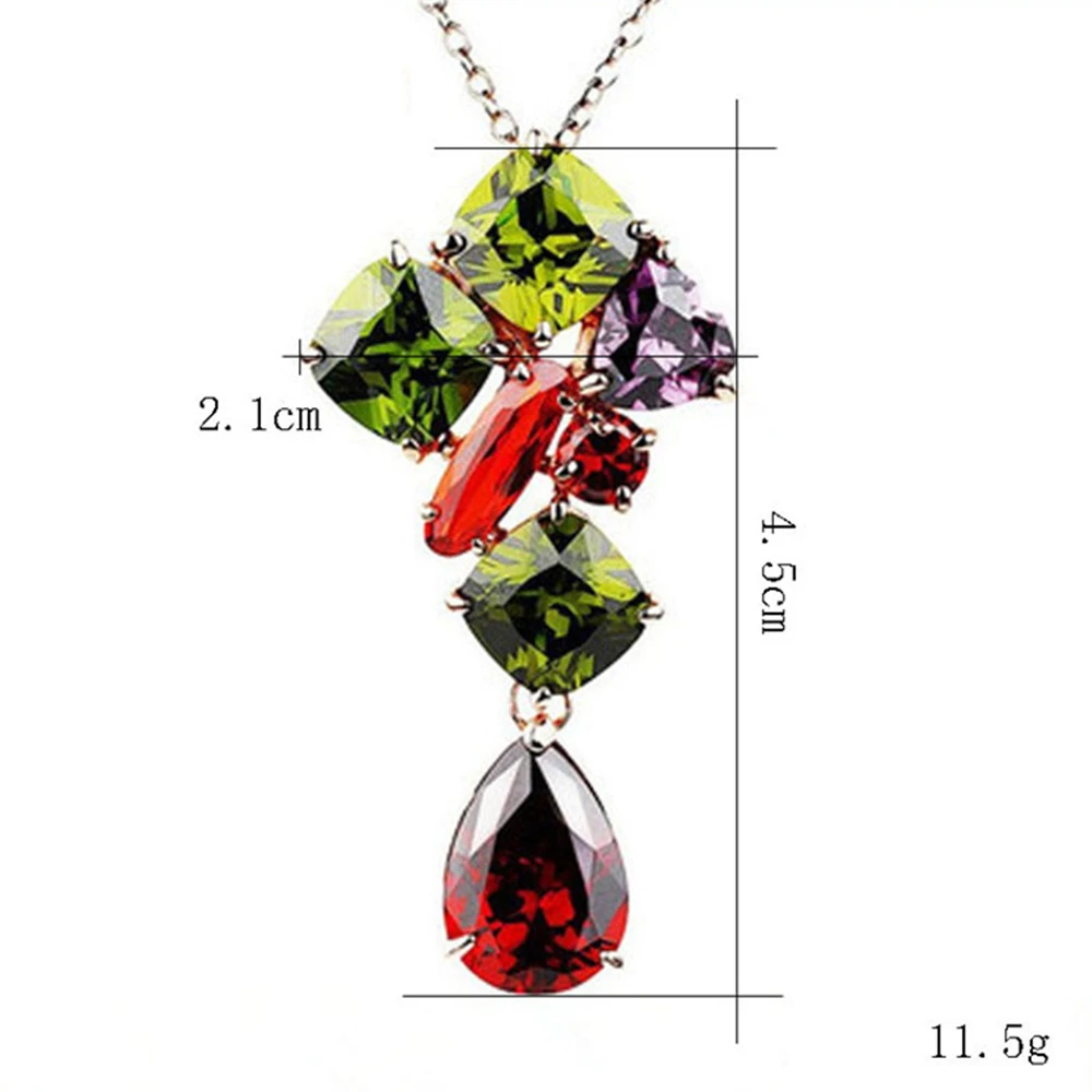 Bettyue Attractive Shape For Women And Girls Fashion Trend Geometry Zirconia Distinctive Necklace In Banquet Shiny Orneme | Украшения и