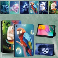 for samsung galaxy tab a t290 t295 2019 8 0 inch tablet stand cute animal pattern cover case stylus