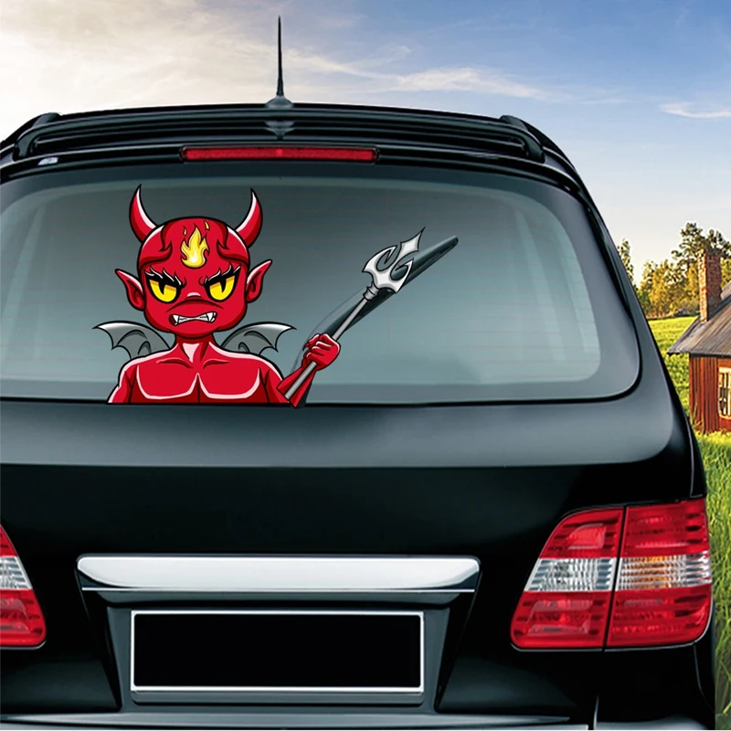 

Halloween Horror Series Car Rear Window Wiper Sticker Waving Wiper Decals for Car Rear Windshield Wiper Stickers
