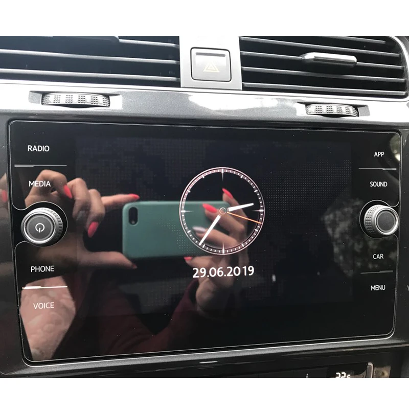 

Защитная пленка для сенсорного экрана 152x91 мм с центральным управлением, автомобильный навигатор, сенсорный экран, Автомобильный GPS, защитно...