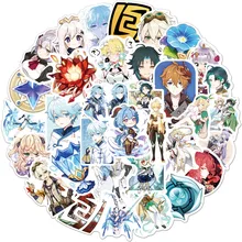 10/30/50Pcs Genshin Impact Character Stickers Open world Game Sticker Xiao Gongzi Ganyu Graffiti Sticker for Laptop Guitar Phone