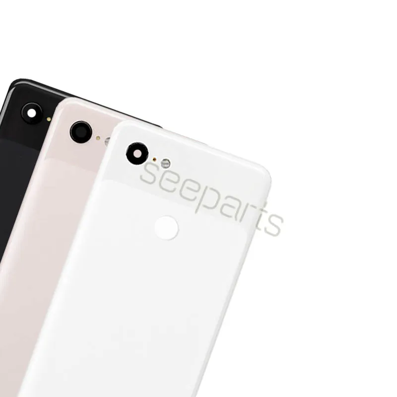 Полный для Google Pixel 3 XL Батарея крышка задней стороны специально для Корпус задний Чехол для Google Pixel 3 задняя крышка Батарея двери Замена