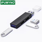 IPUMYNO Hub Usb 3,0 2,0 Multi 3 Usb-порта, сплиттер, высокоскоростной для Macbook, Lenovo, Xiaomi, аксессуары для ноутбуков, ПК, компьютеров