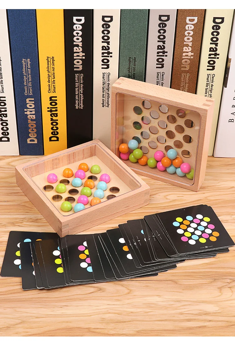 Детская деревянная игрушка палец игра Фокусировка на тренировочных игрушках родитель-ребенок Вечерние игры дети раннего обучения классические образовательные игрушки подарки