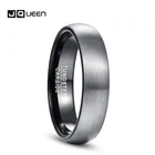 Мужское кольцо с матовой отделкой, обручальное кольцо, комфортное прилегание, матовое внутреннее кольцо, черное кольцо из карбида вольфрама T165R T154R