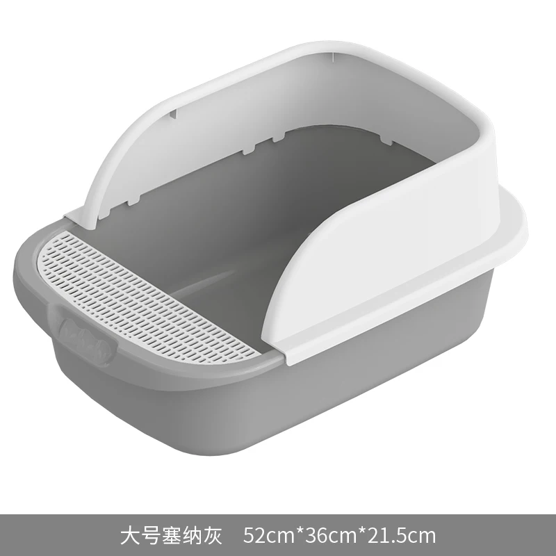 

Полузакрытый домашний туалет для кошек, высокое качество, чистящий кошачий наполнитель, полезный, большой емкости, кенгуру, товары для дома...