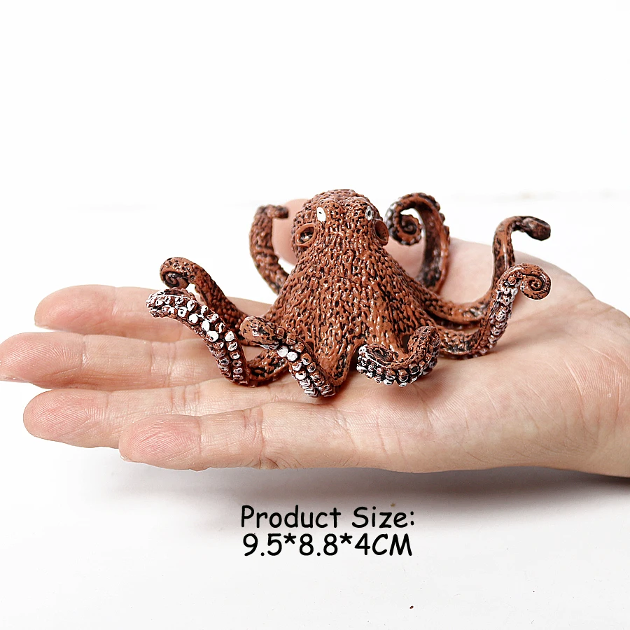 Реалистичные морские фигурки животных орка кальмары акулы Дельфин черепаха парусник Осьминог фигурки миниатюрные развивающие игрушки подарок для детей