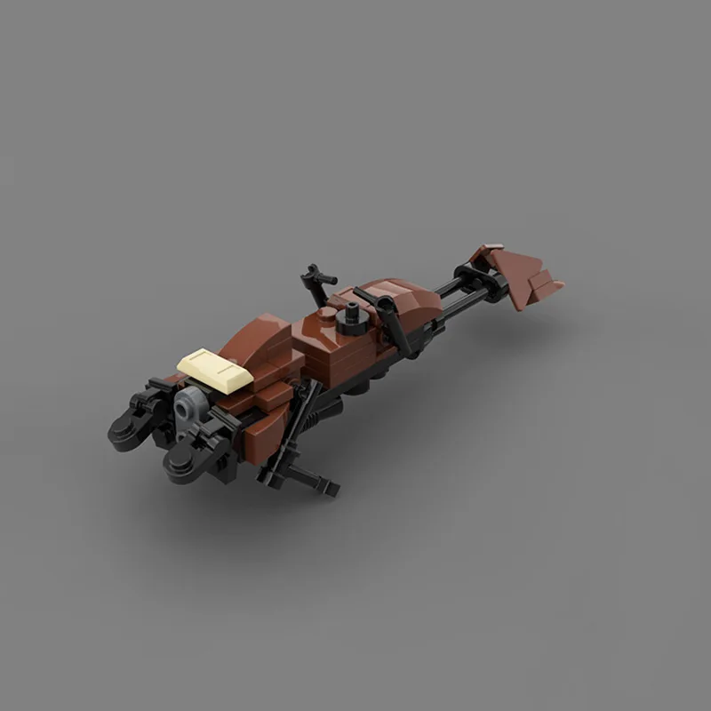 

DIYBuildmoc 74-Z Flying Motorcycle Puzzle Assembling Building Blocks