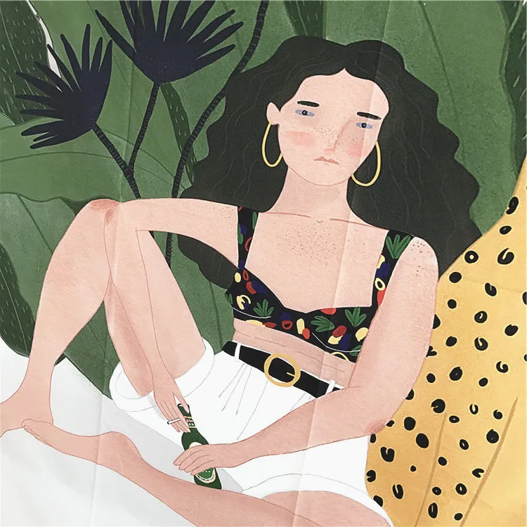 Оригинальный дизайн скандинавский гобелен с переливающимся фоном прикроватный