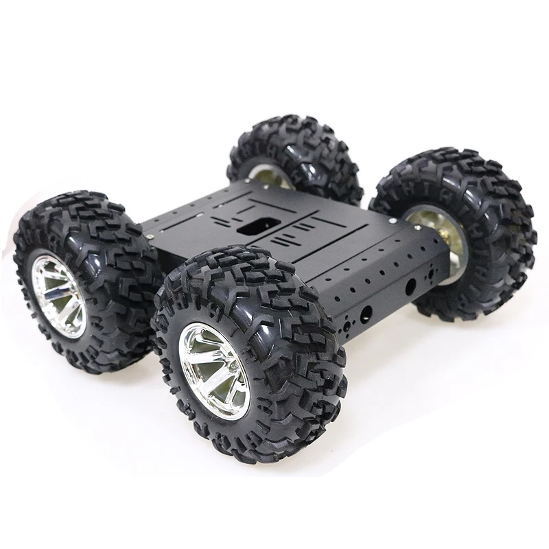 8KG Load C3 4WD Smart Robot Car Chassis Kit 130mm Rubber Wheel + 4pcs High Torque DC Motor Unassembled DIY Education | Игрушки и хобби