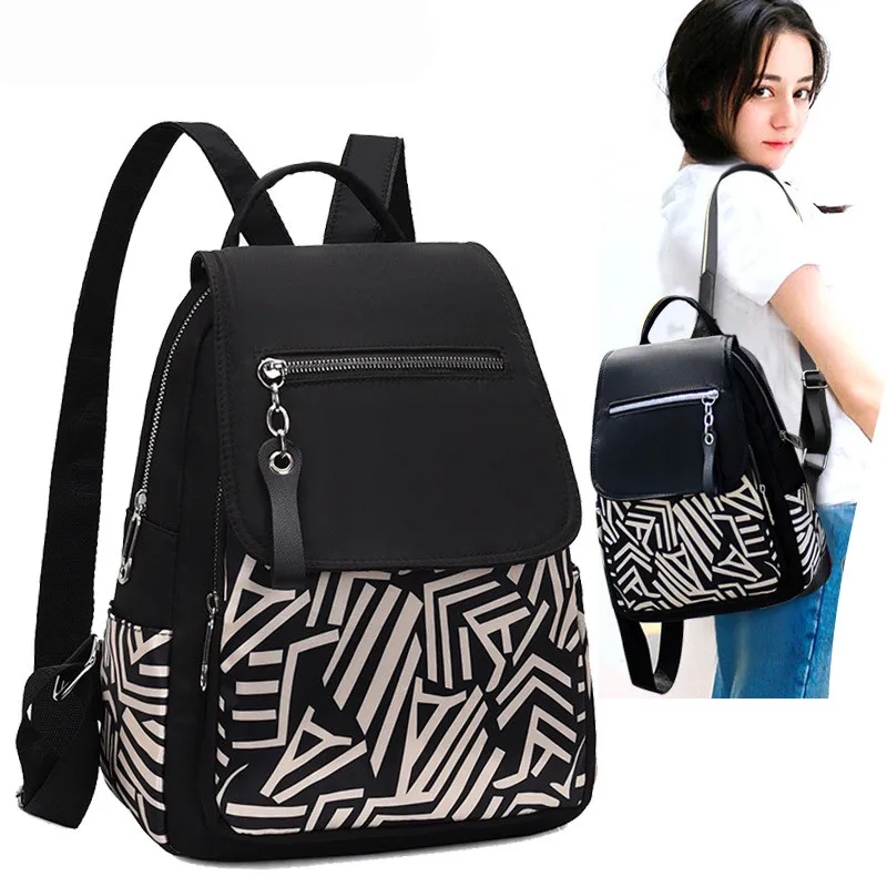 

Waterproof Women Backpacks 2020 Printing Ladies Travel Casual Backpack Women outdoor Bags Fashion Girl Shoulder Bags