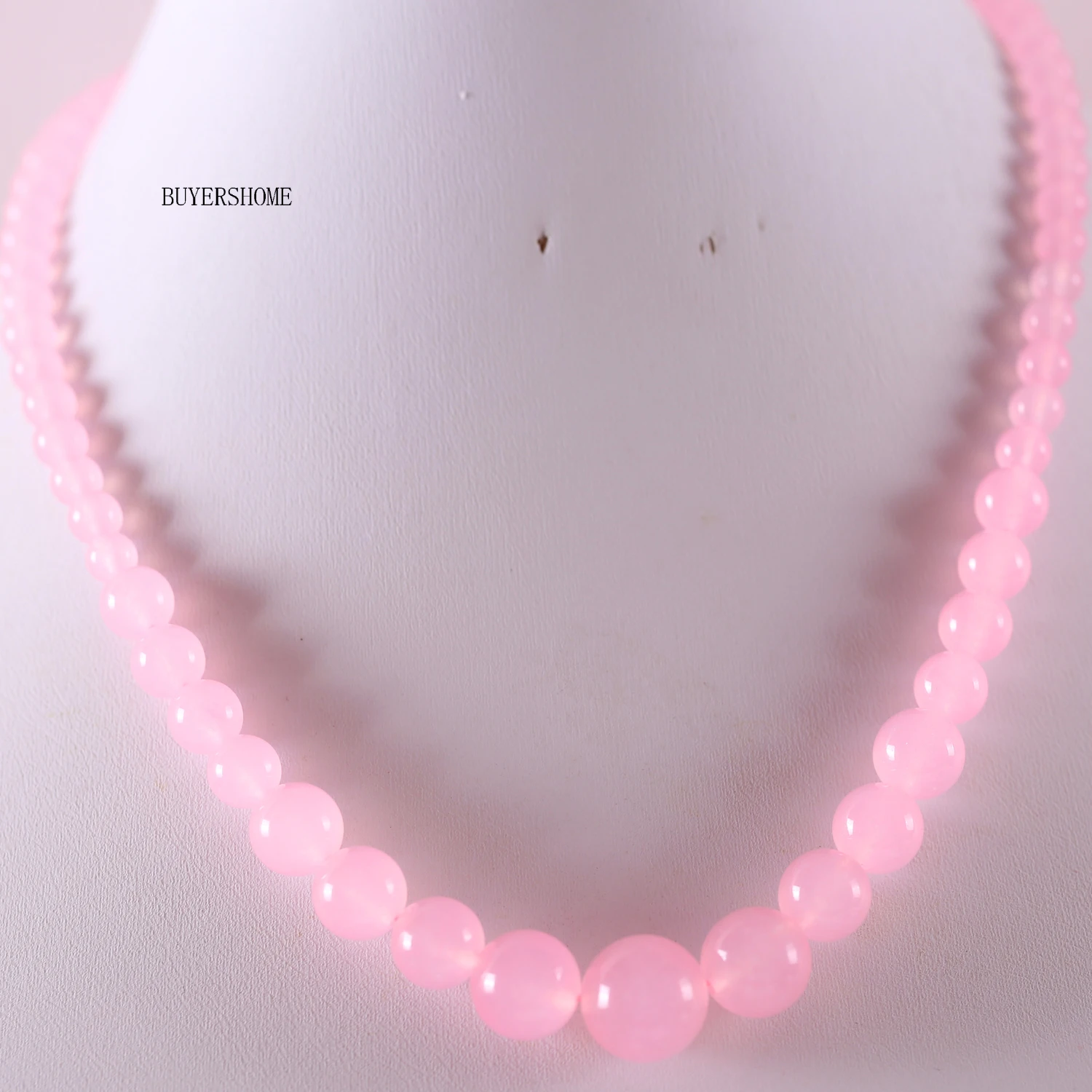 6-14 мм ручной работы из бисера ожерелье натурального камня круглый красный коралл