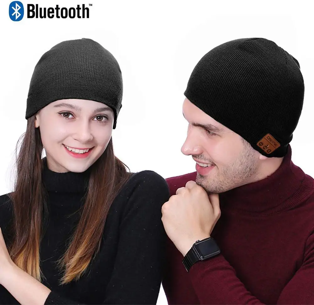 Для мужчин и женщин, для спорта на открытом воздухе, беспроводные Bluetooth наушники, шапочка, волшебная музыка, шапка, умная электроника, шапка для смартфонов