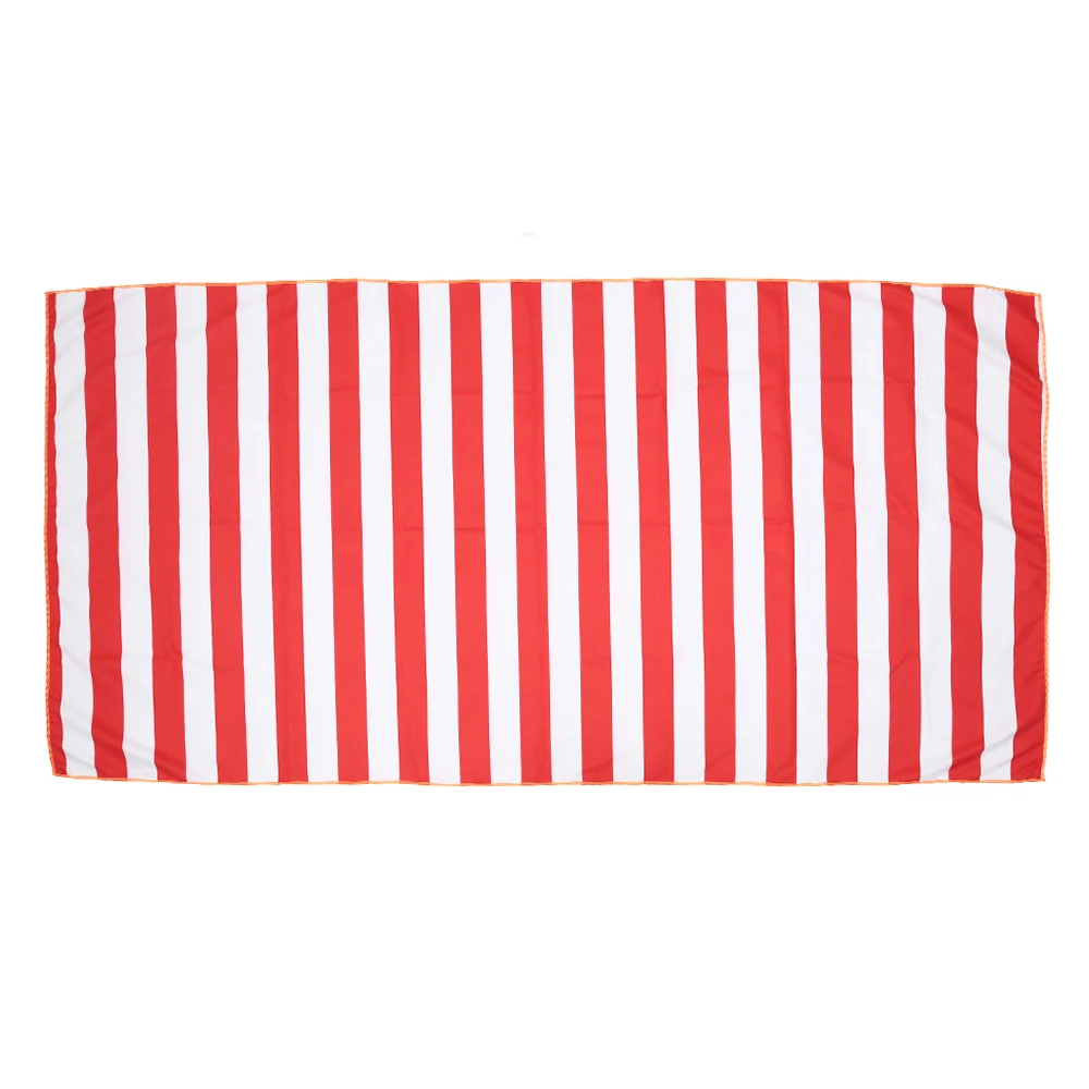 Полосатое хлопковое Спортивное банное полотенце с кисточками для путешествий