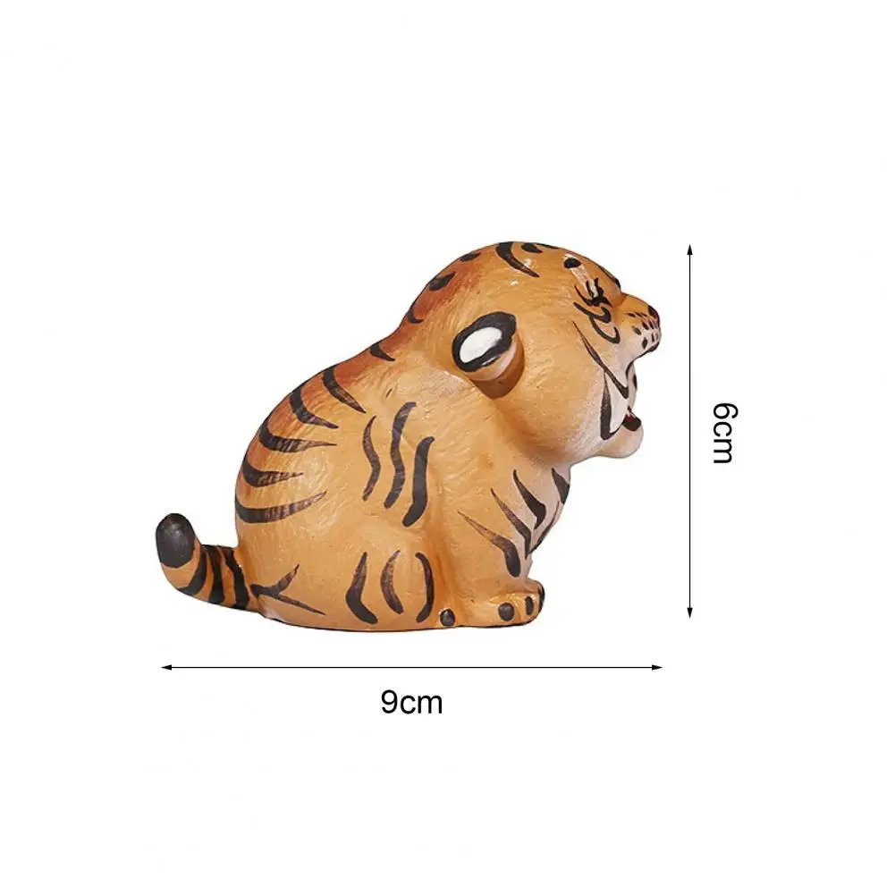 

Tea Pet Tiger Shape Unique Purple Sand Animal Sculpture Tea Figurines for Office