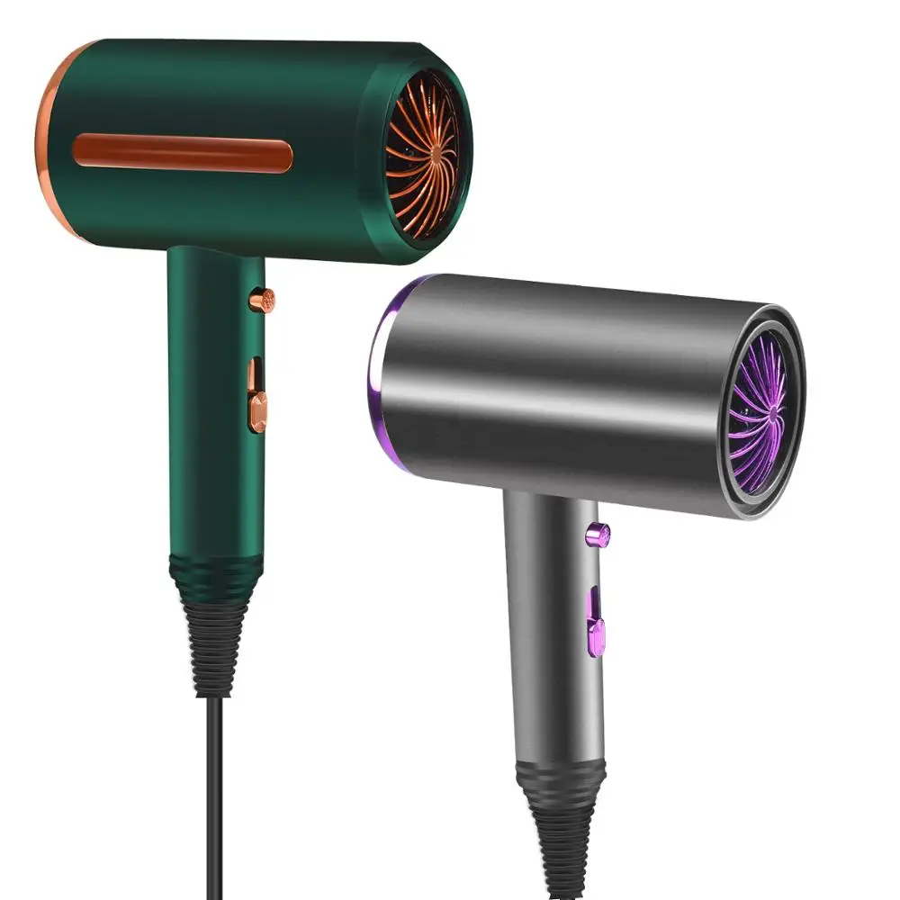

2000W Professional Blow Dryer Electric Hammer Hair Dryer Negative Ion Strong Hot&Cold Air Wind Mini Blower Dry Hairdryer