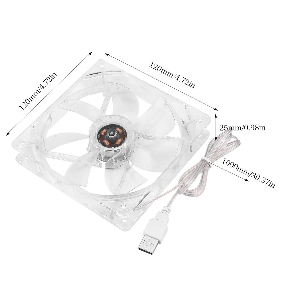 

High Quality Fish Tank Brushless Ultra Quiet Blower Cooling Fan Multi-purpose DIY PC Car Fish & Aquatic Pet Supplies