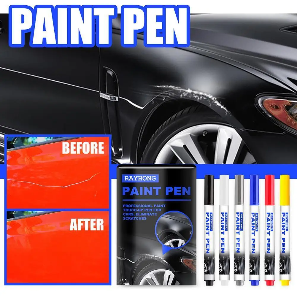 

_ Масляная ручка для покраски автомобильных колес, резиновые покрышки для авто, металлические перманентные маркеры, граффити, мокрый воск д...