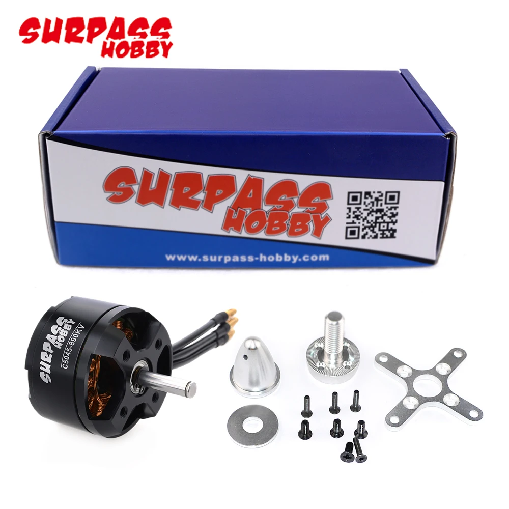 Бесщеточный двигатель Surpass Hobby C5045 4110 720KV/890KV 14Pole 9T для радиоуправляемых летательных аппаратов мультикоптеров самолетов вертолетов игрушек