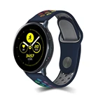 Ремешок силиконовый для Huawei Watch GT 22e, браслет для часов GT2GT2e Pride Edition Samsung Galaxy watch 4 classic 42 мм 46 мм, 20 мм22 мм