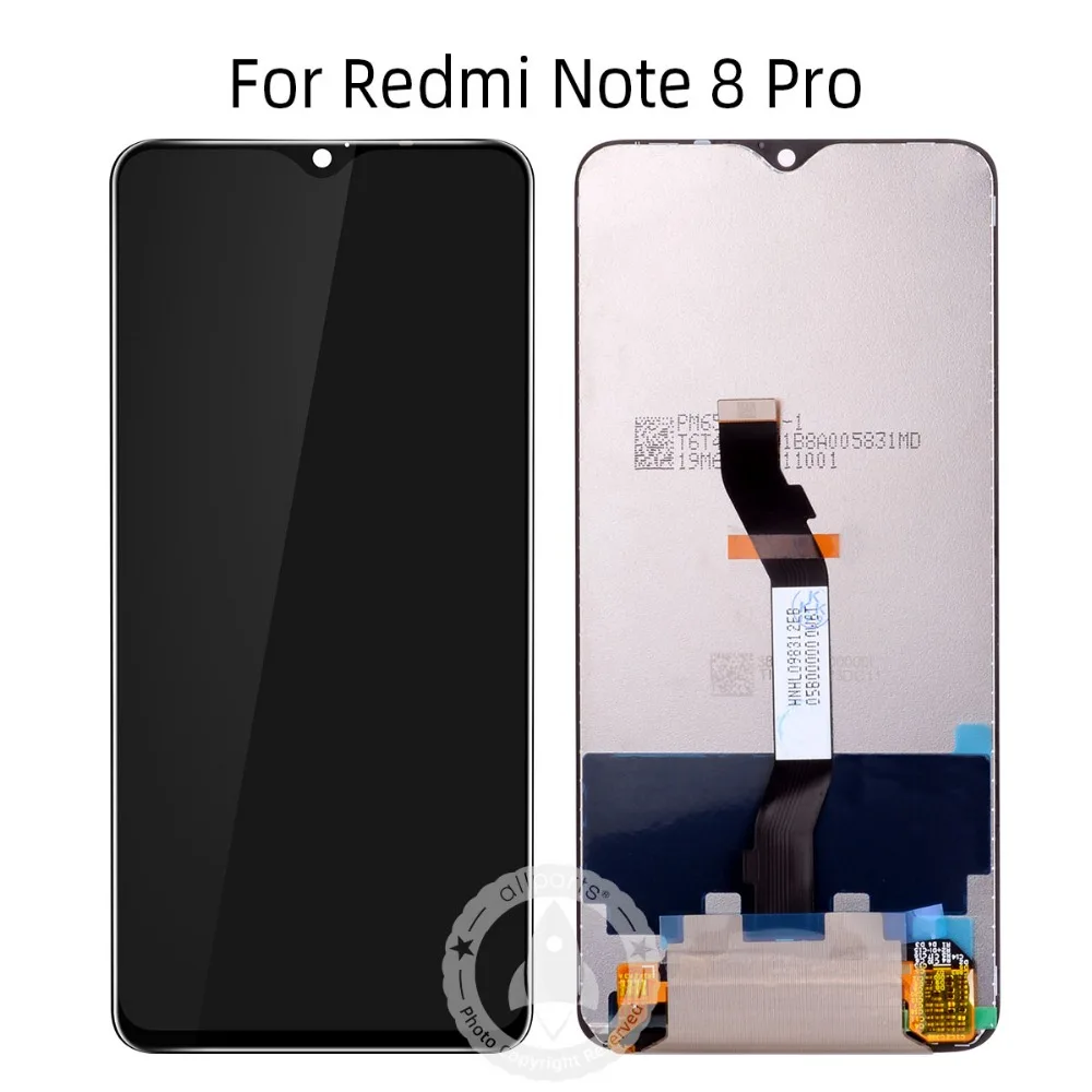 Для Xiaomi Redmi note 8 note8 ЖК-дисплей кодирующий преобразователь сенсорного экрана в сборе запасные части для Redmi note 8 pro lcd