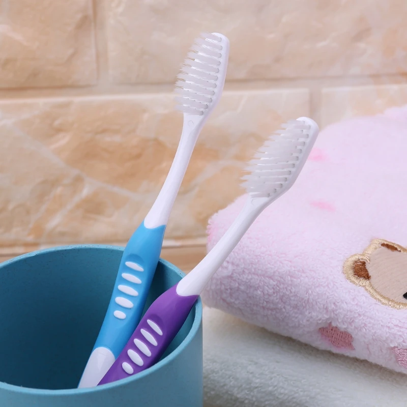 

1 PC Colorful Toothbrush Wholesale Tooth brush Oral Care Soft Bristle random