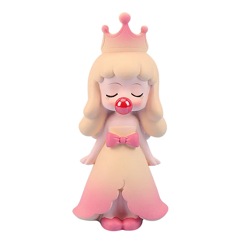 

Cute Girl blowing bubbles Blind Box Doll 6 Style Random One Anime Figure Gift Cute Cartoon Doll Hand Office Girls Birthday Gift