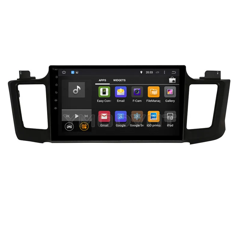 YMODVHT 10 1 дюймов 4G Восьмиядерный Android 9 0 7 автомобильный dvd плеер для Toyota RAV4 2016 2017 2018