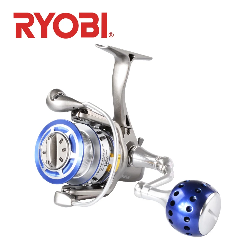 Pаспродажа Рыболовные спиннинговые Катушки RYOBI FISHING KING I 1000 2000 3000 4000 6000 8000 5,1: 1/5.0:1 Передаточное число 6 + 1BB MAX DRAG 10 кг; Катушка для рыбалки