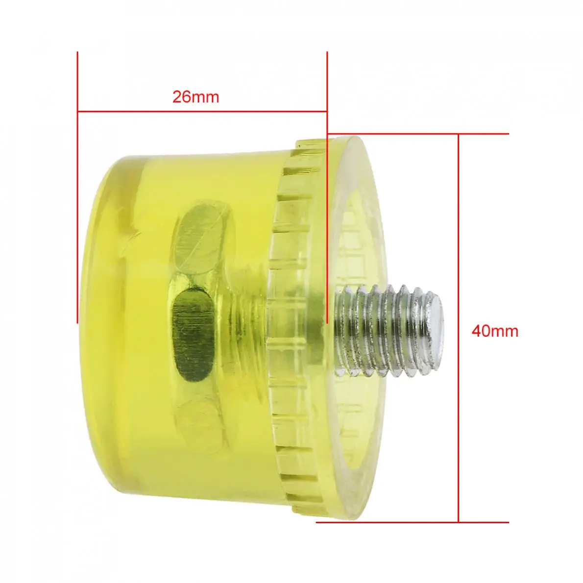 40 мм резиновая головка молотка Двусторонняя работа остекление оконные бусины