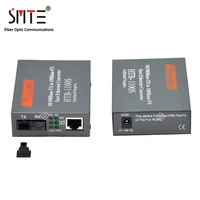 netlink media converter htb 1100s ab optical fiber media transceiver 25km sc 10100m single mode single fiber