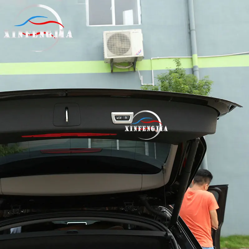 

For BMW 3 Series G20 19-20 ABS Chrome Rear Tail Door Switch Frame Trim Cover