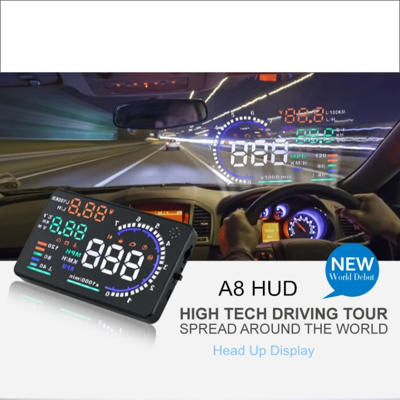 Фото Проектор на лобовом стекле для автомобилей Volkswagen VW Golf/GTI/Jetta 2010-2019 №5